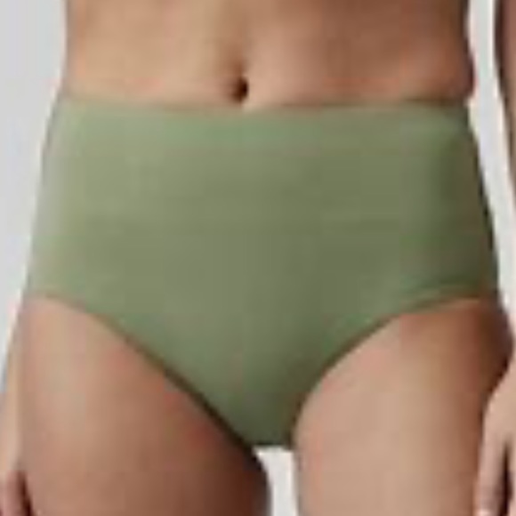 ATHLETA SWIM SET (M) HIGH WAIST BOTTOM & PALM CONSCIOUS BIKINI TOP (A-C Cups) - Picture 4 of 11